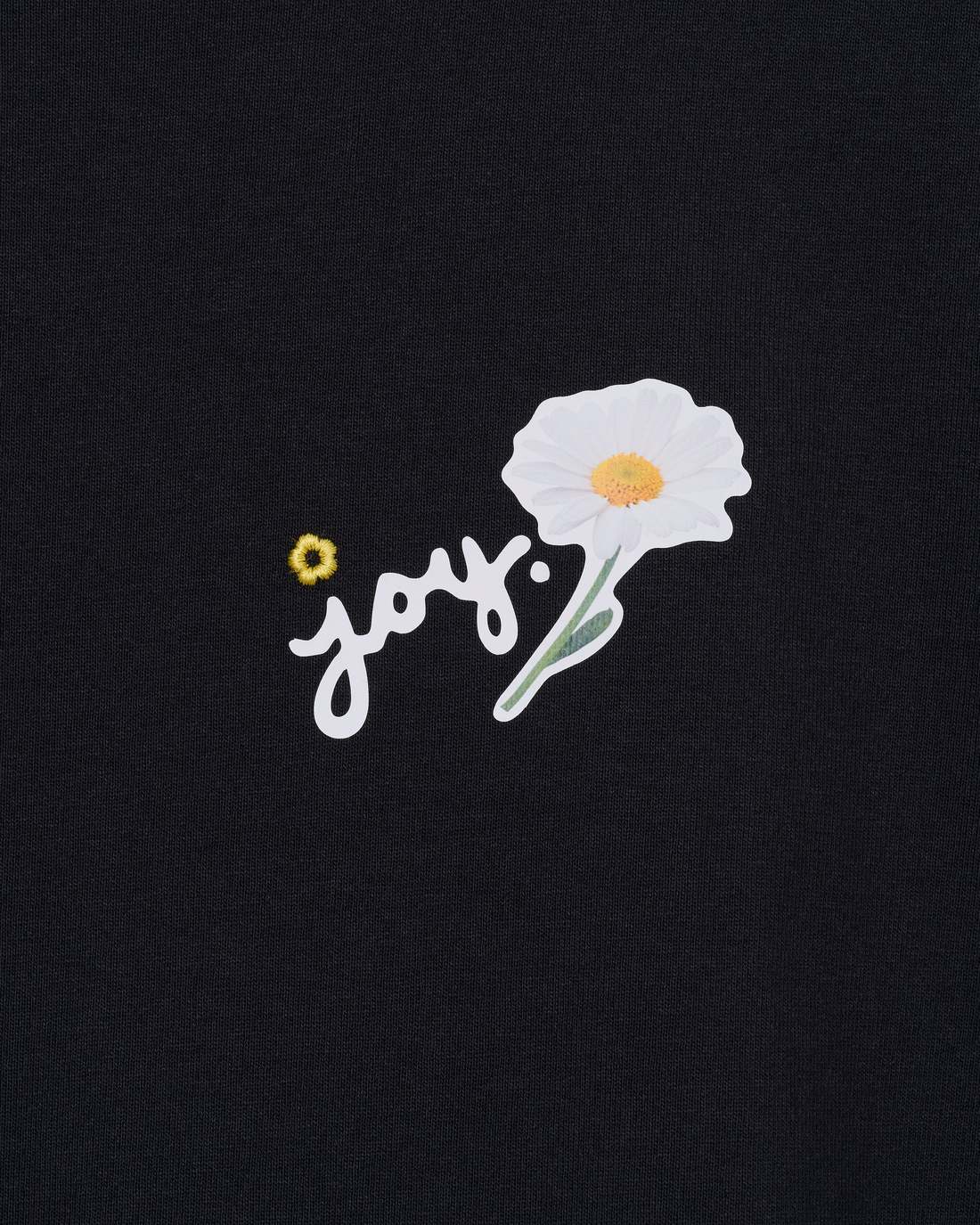 Marc Jacobs Marc Is Joy Daisy Baby Tee Black