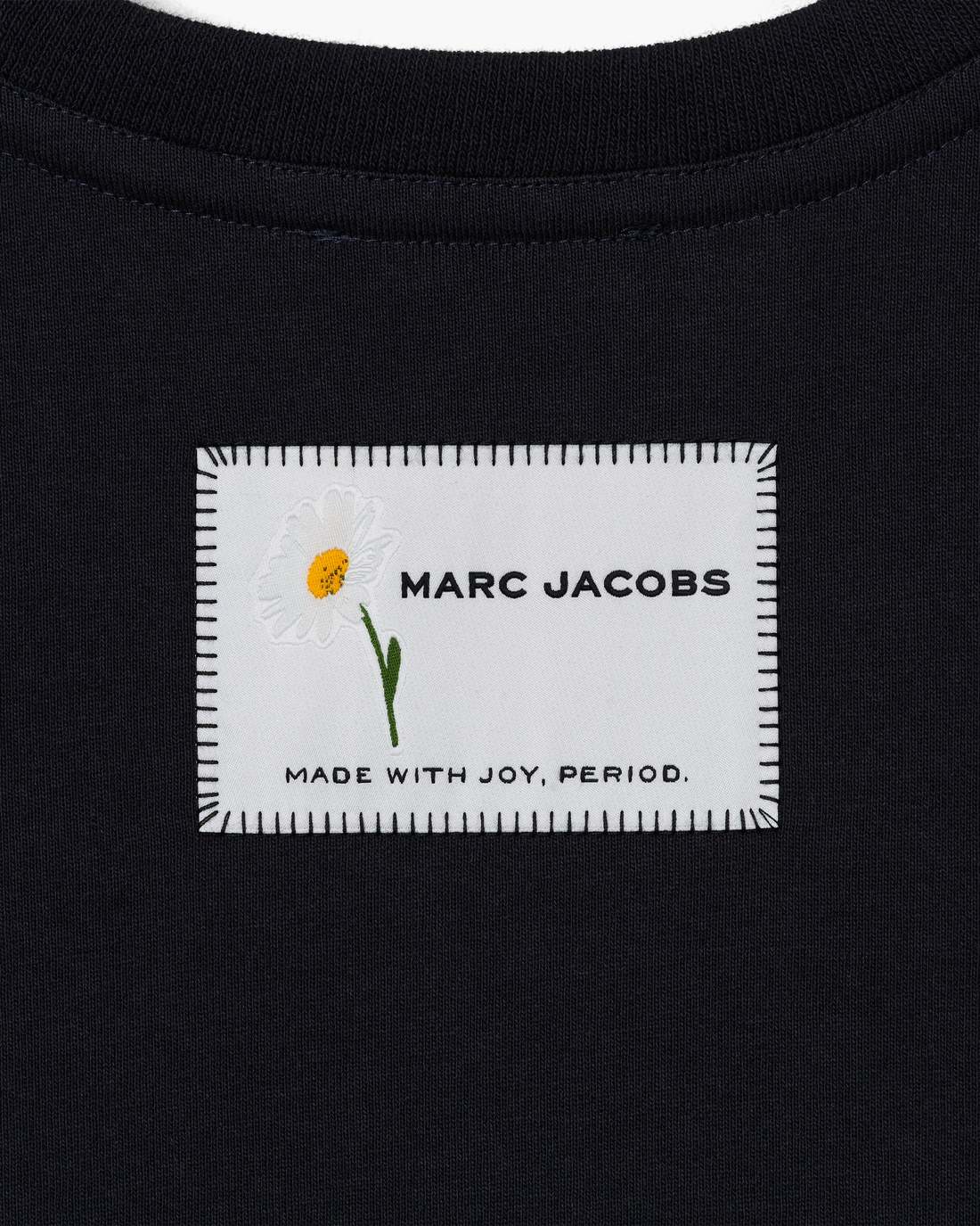 Marc Jacobs Marc Is Joy Daisy Baby Tee Black