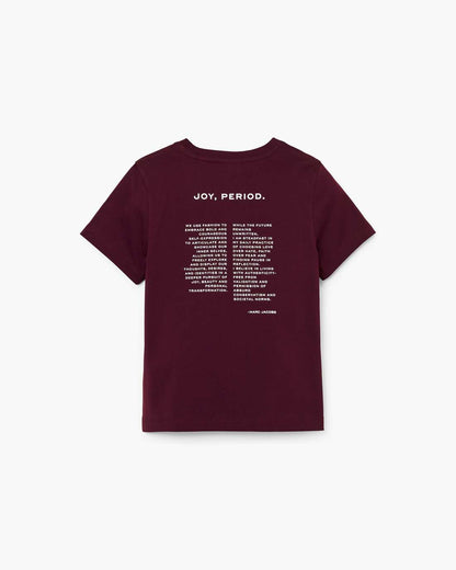 Marc Jacobs Joy. Slim Tee Dark Plum