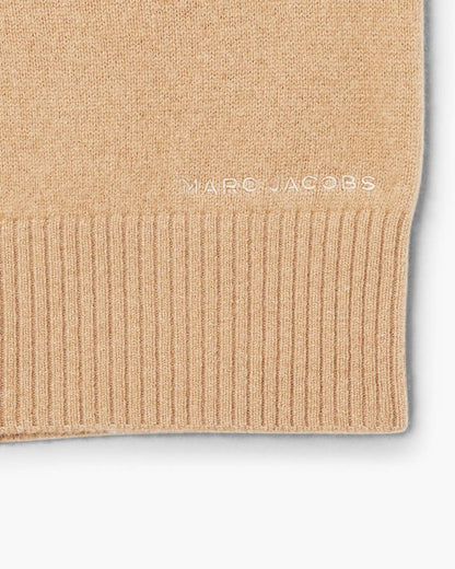 Marc Jacobs Trompe L'Oeil Knit Polo Camel