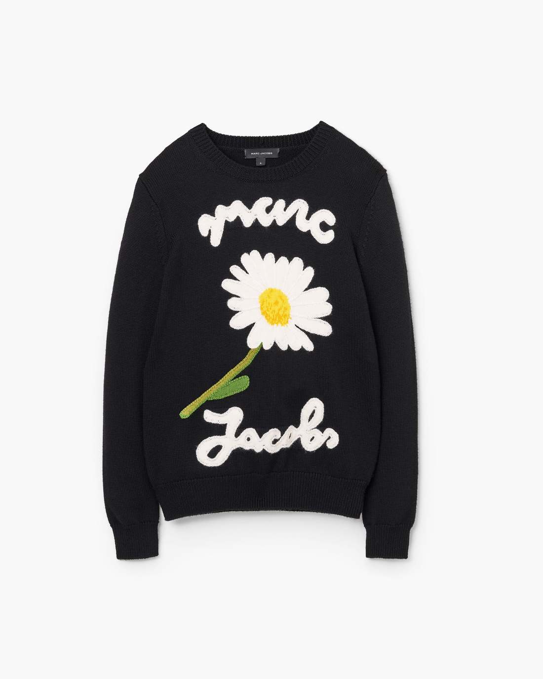 Marc Jacobs Marc Is Joy Jacquard Crewneck Black