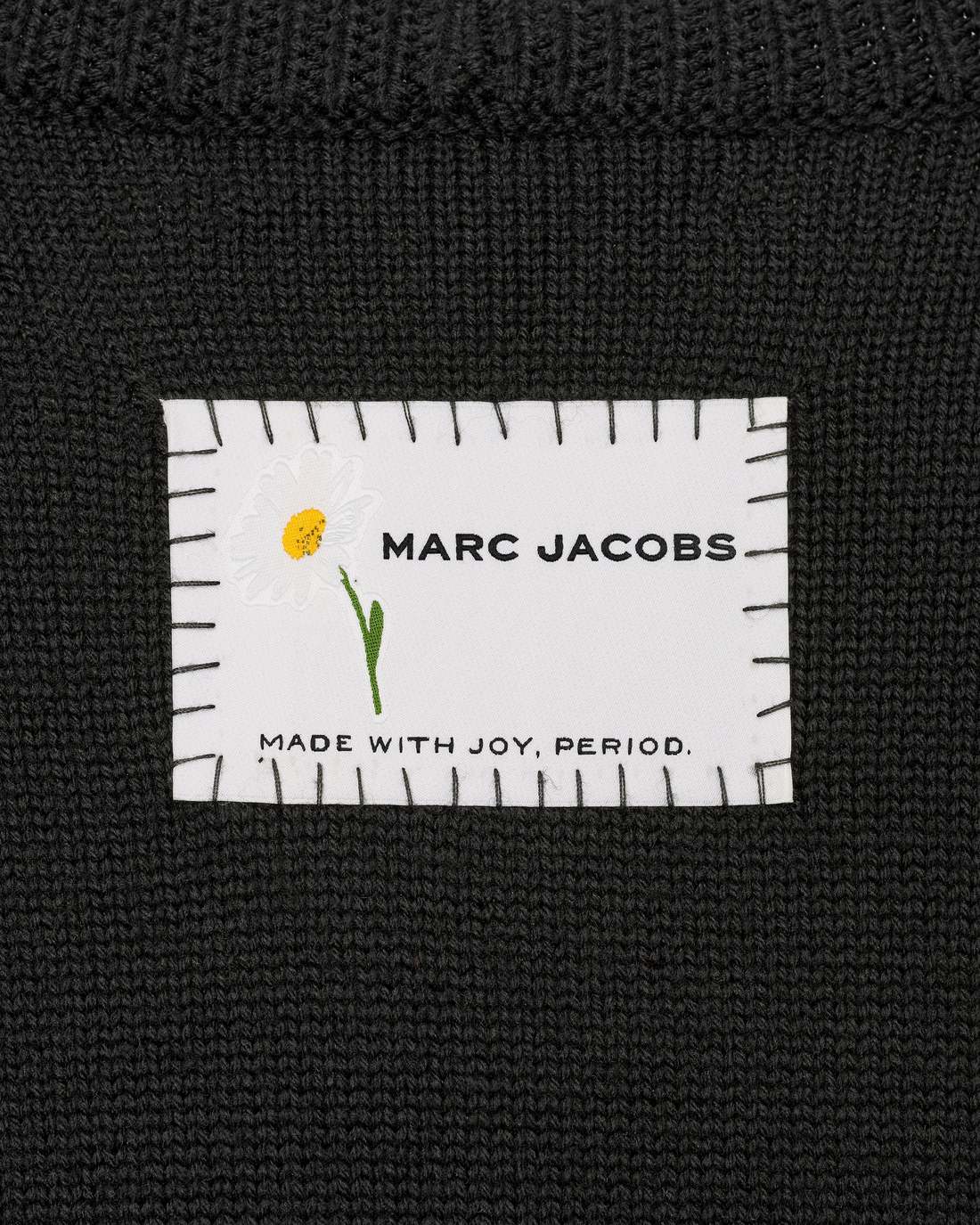 Marc Jacobs Marc Is Joy Jacquard Crewneck Black