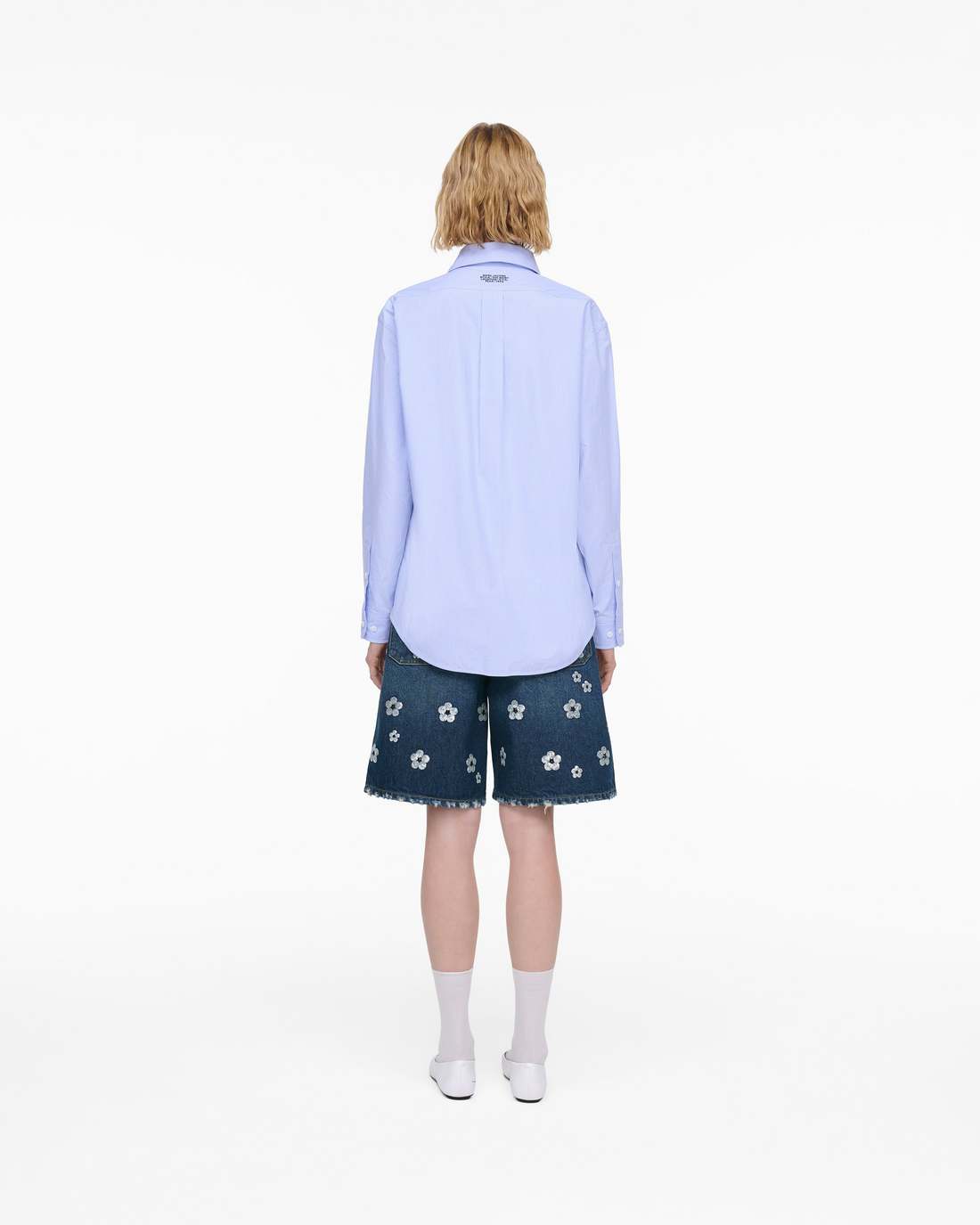 Marc Jacobs THE STRIPED SHIRT Sky Blue