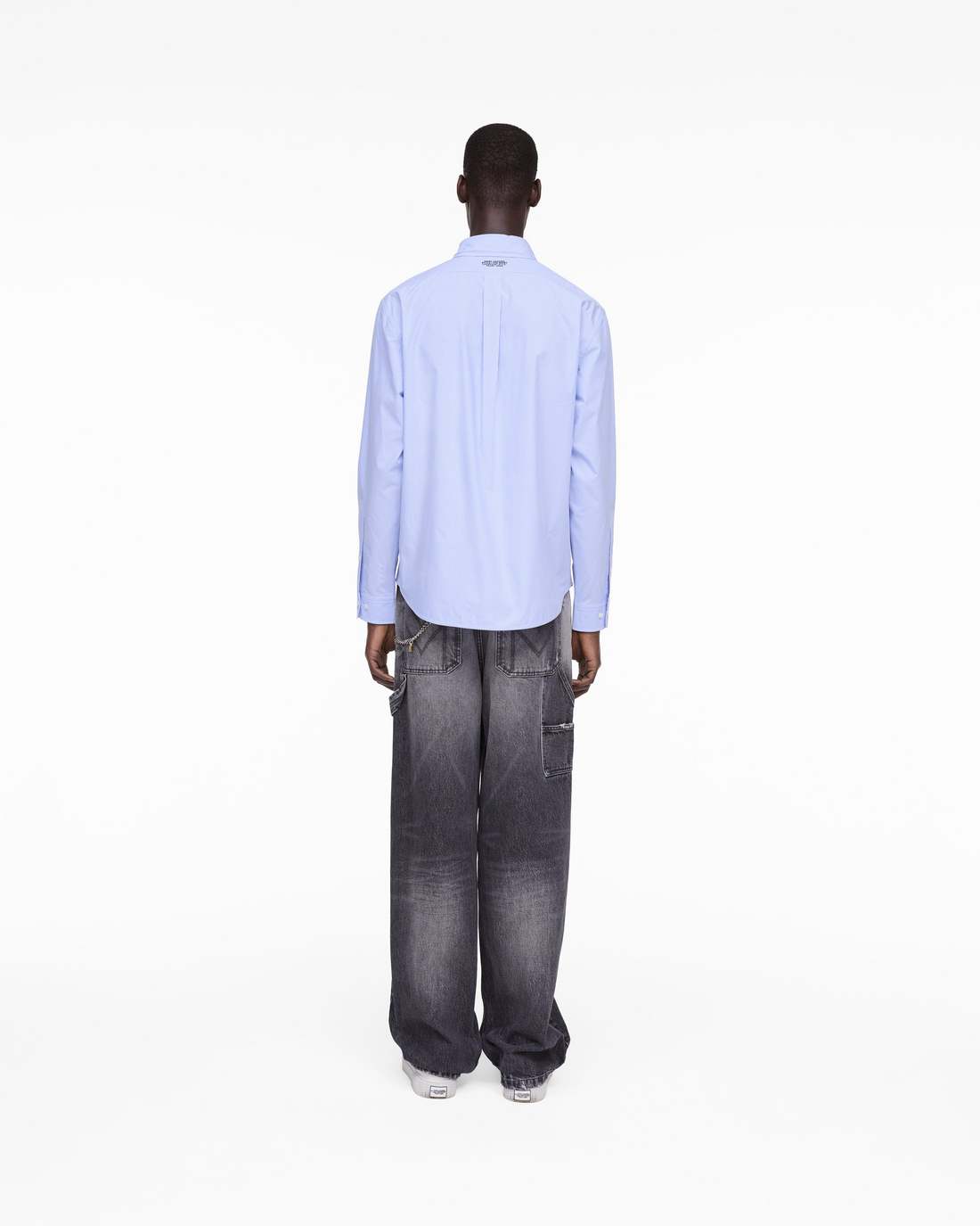 Marc Jacobs THE STRIPED SHIRT Sky Blue