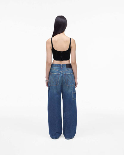 Marc Jacobs The Denim Bustier Black