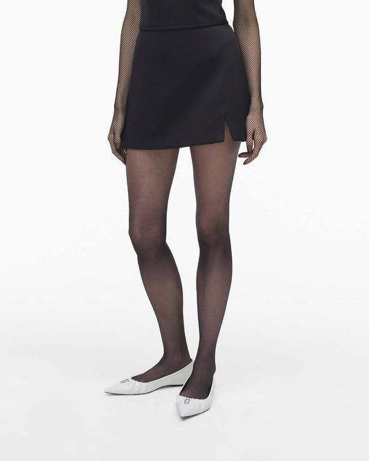 Marc Jacobs The Duchess Satin Skirt Black