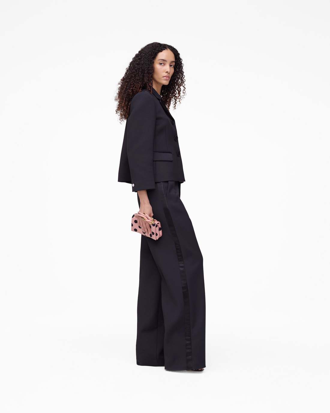 Marc Jacobs TUXEDO SUITING BLAZER Black