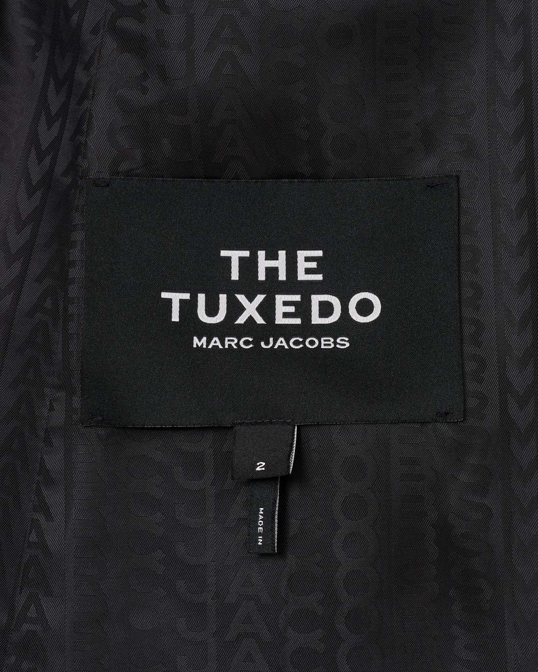 Marc Jacobs TUXEDO SUITING BLAZER Black