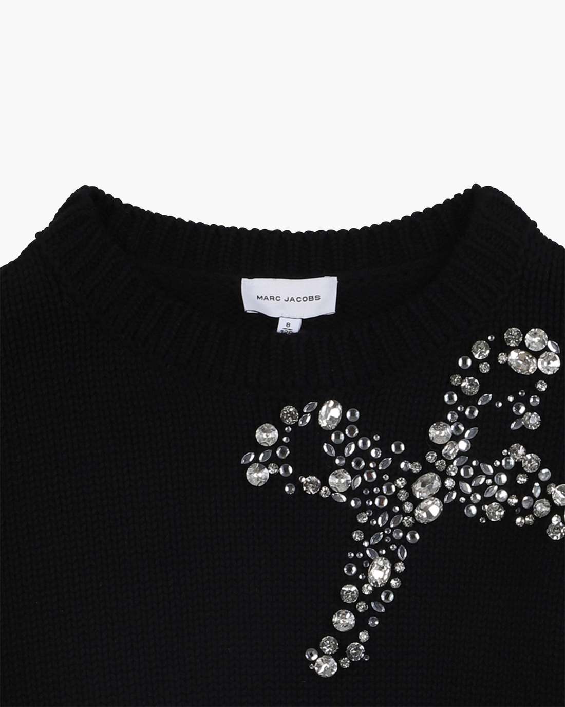 Marc Jacobs The Gem Bow Sweater Black