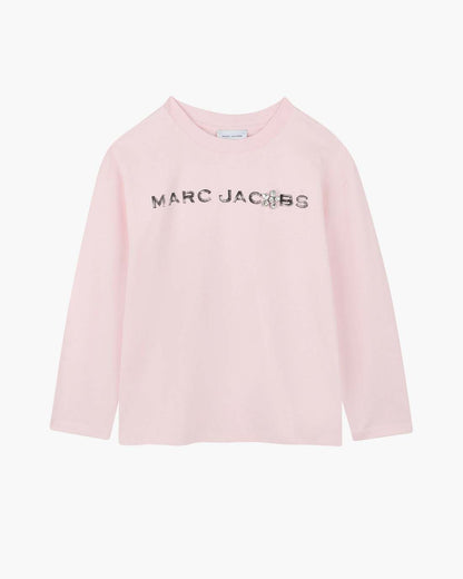 Marc Jacobs The Gem Daisy Logo Tee Pink