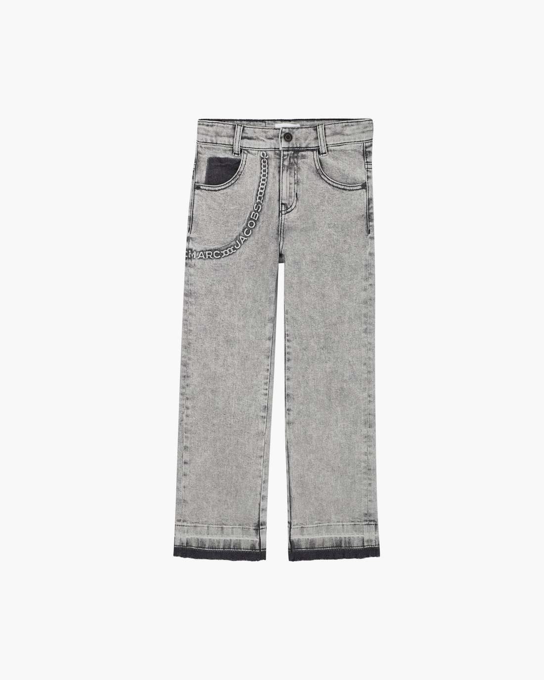Marc Jacobs The Trompe Loeil Chain Jeans Black