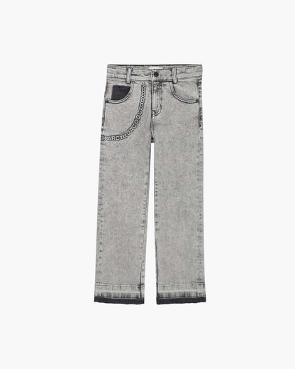 Marc Jacobs The Trompe Loeil Chain Jeans Black
