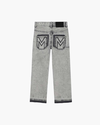 Marc Jacobs The Trompe Loeil Chain Jeans Black
