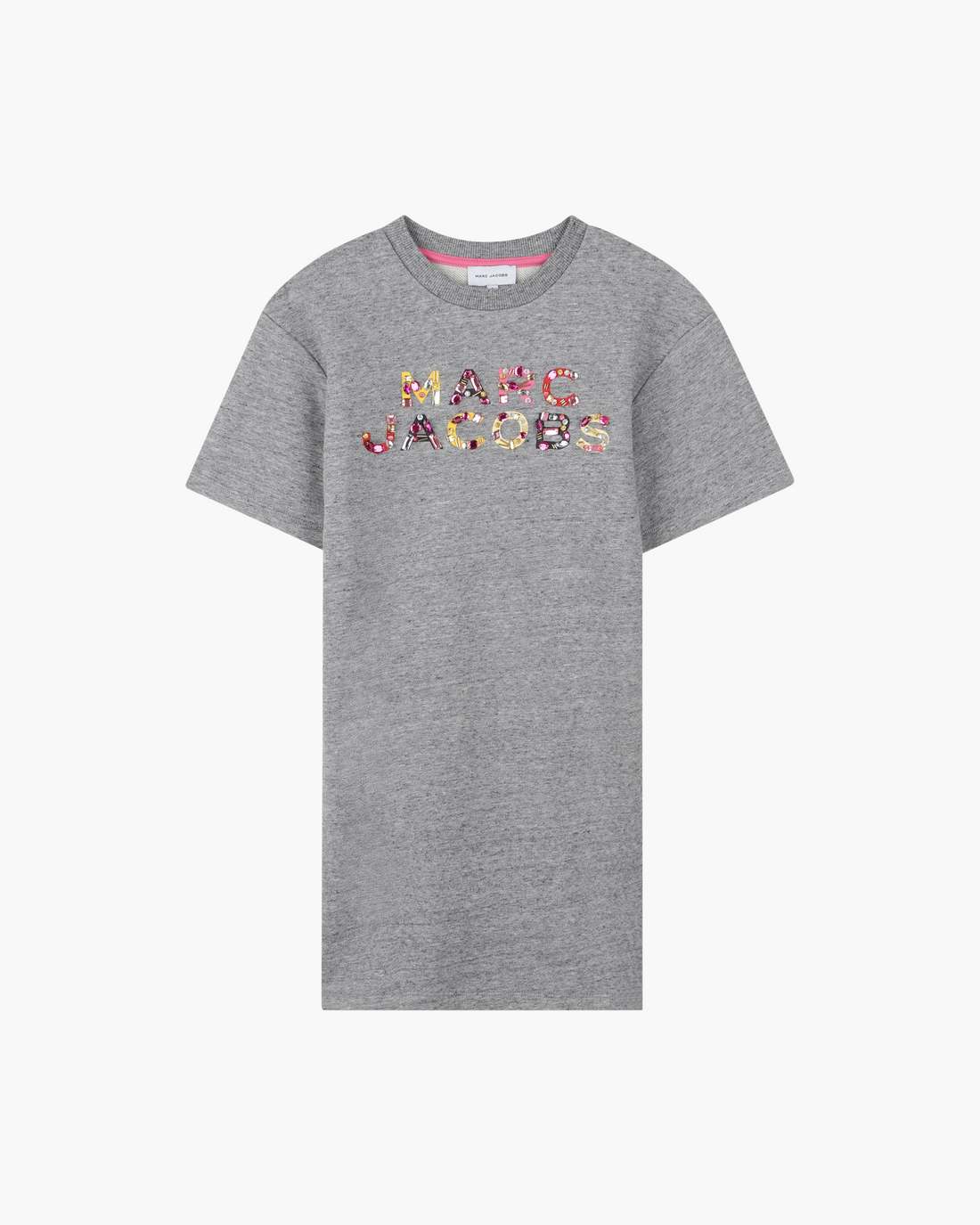 Marc Jacobs The Gem Logo Dress Grey