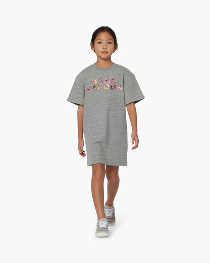 Marc Jacobs The Gem Logo Dress Grey