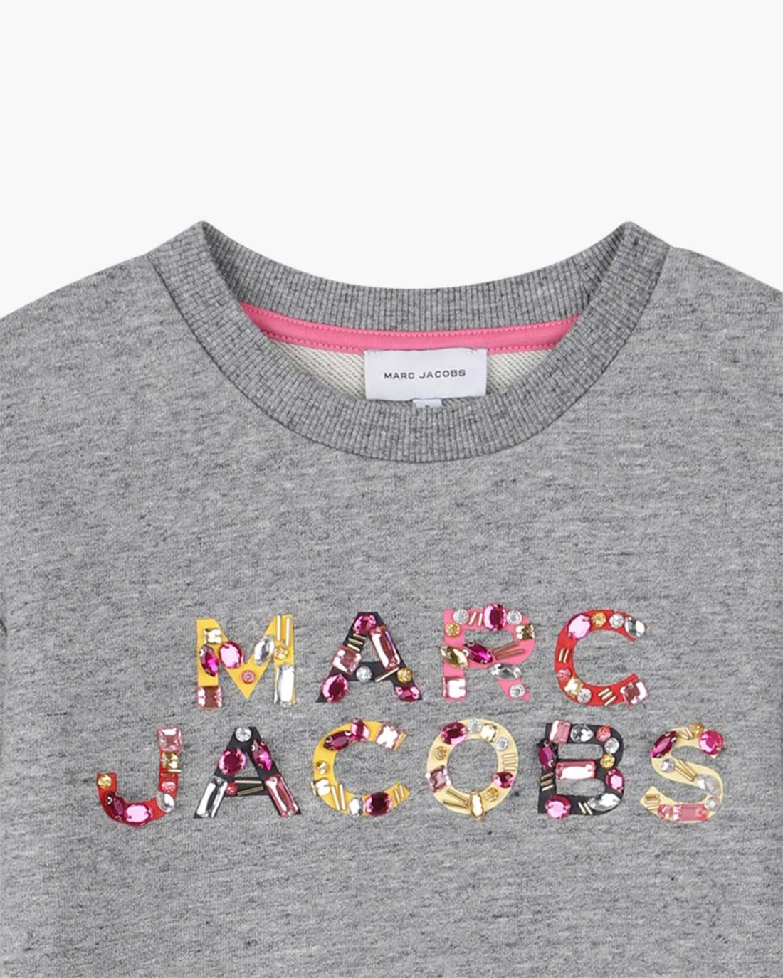 Marc Jacobs The Gem Logo Dress Grey