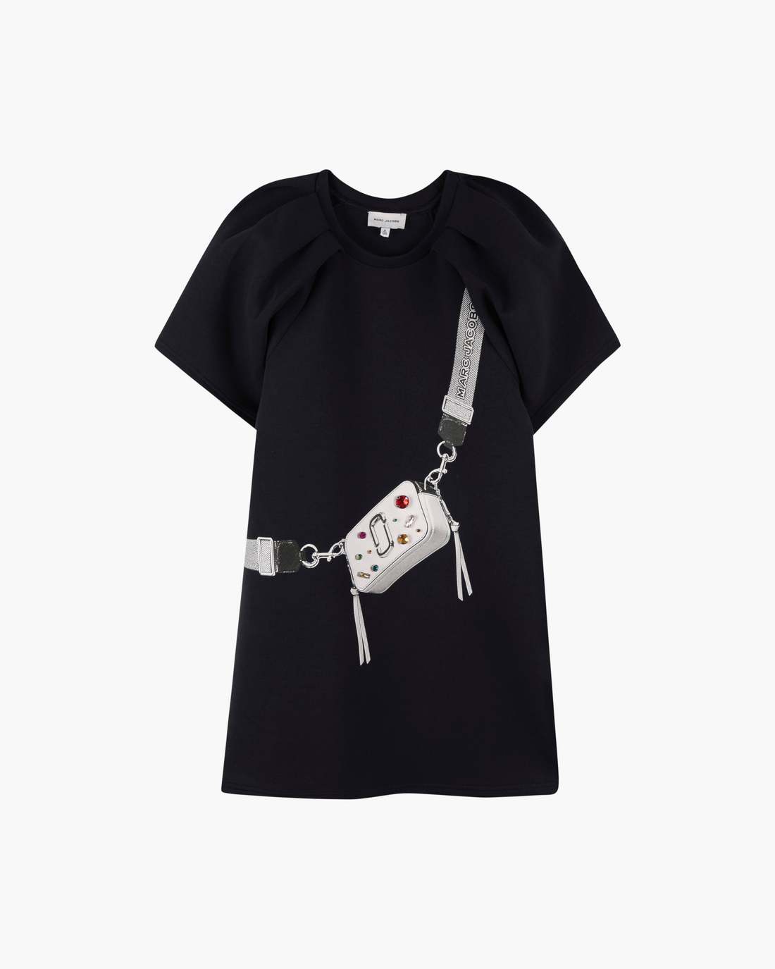 Marc Jacobs The Trompe Loeil Snapshot Dress Navy