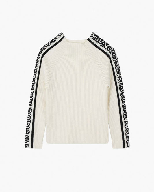 Marc Jacobs The Knitlogo Sweater Ivory