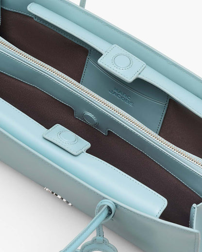 Marc Jacobs The Glam Mirror Satchel Sky Blue